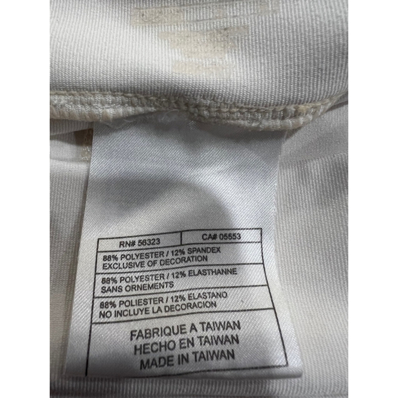 Women's Nike‎ Golf Skirt, Size M, White - Picture 3 of 5